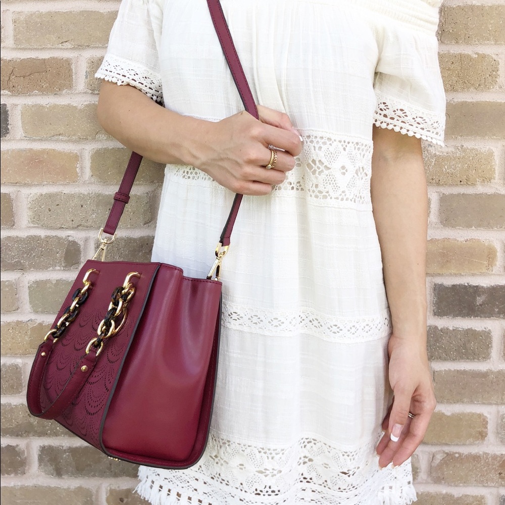 Gaby’sBags👜💕-NWT Michael Kors Medium Tote - Picture 6 of 8